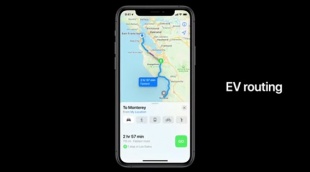 iOS 14 CarPlay：EV charging