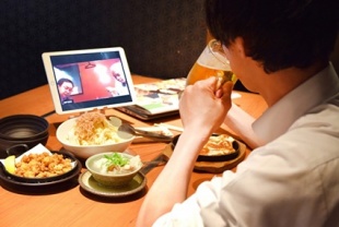 甘太郎：リモート飲み専用席