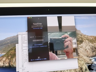 1080p FaceTime HDカメラ