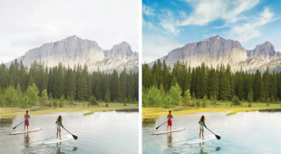 理想的な風景写真