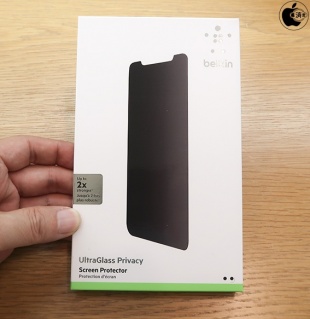 Belkin UltraGlass Privacy Screen Protector for iPhone 12 | 12 Pro