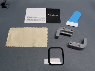 simplism Apple Watch [FLEX 3D Ultra] 高透明 複合フレーム曲面ガラス