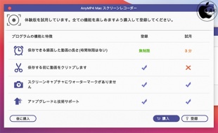 AnyMP4 スクリーンレコーダー for Mac
