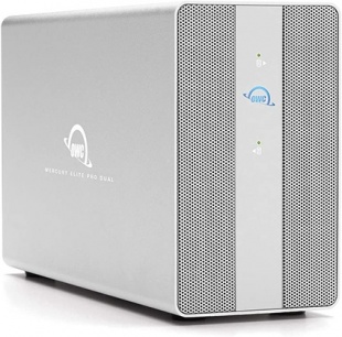 OWC Mercury Elite Pro Dual with 3-Port Hub