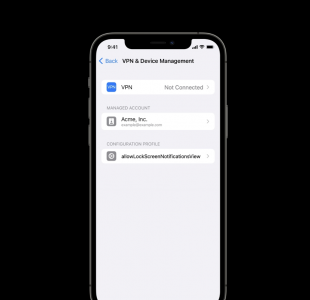 VPN とデバイス管理