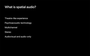 Immerse your app in spatial audio