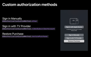 Simplify sign in for your tvOS apps
