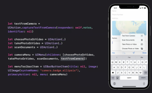 captureTextFromCamera