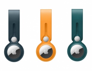 AirTag用レザーループ