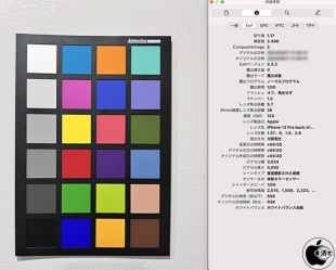 iPhone 13 Proの背面広角カメラ
