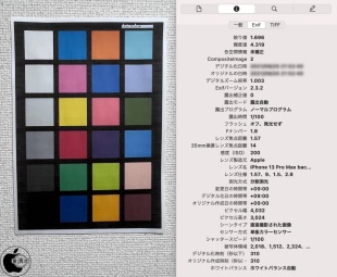 iPhone 13の背面超広角カメラ