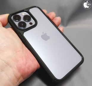 GAURUN iPhone13 Pro 対応 ケース 耐衝撃 ピュア ハイブリッド Black Edition