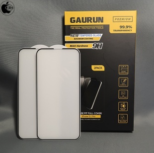 GAURUN iPhone13 / iPhone13 Pro 対応 ガラスフィルム 2.5D High Clear ガイドツール付