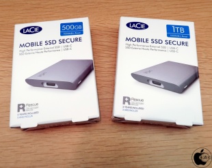 LaCie Mobile SSD Secure USB-C Drive