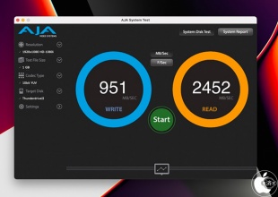 AJA System Test:Wavlink Thunderdrive II