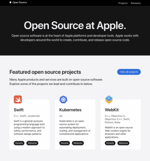 Apple Open Source