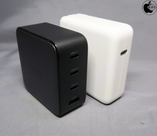 UGREEN 100W GaN USB-C 充電器とApple 61W USB-C電源アダプタ