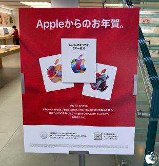 Appleの初売り2022