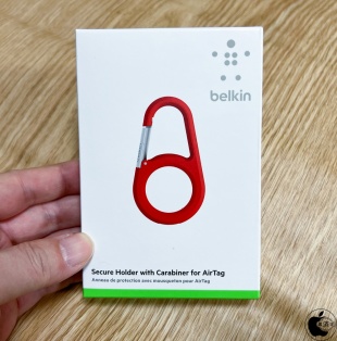 Belkin AirTag用カラビナ付きセキュアホルダー