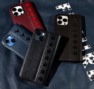 Premium Leather Studs Case