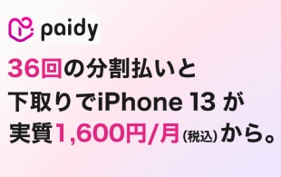 ペイディあと払いプランApple専用