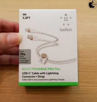 Belkin BOOST↑Charge Pro Flex USB-C Cable with Lightning Connector
