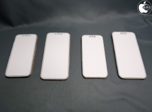 iPhone 14 series cardboard mock