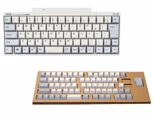 Happy Hacking Keyboard Professional HYBRID Type-S 日本語配列／白、無刻印キートップセット