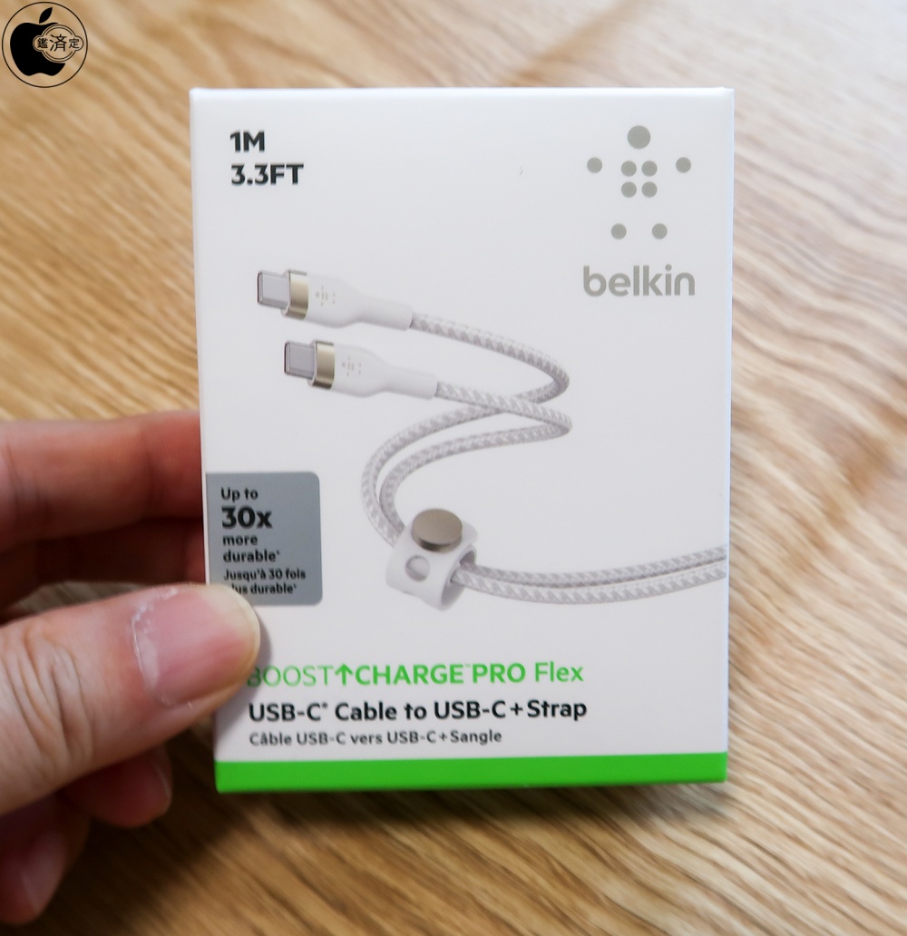 Câble BOOST↑Charge Pro Flex USB-C vers USB-C (1 m) - Noir - Apple (FR)