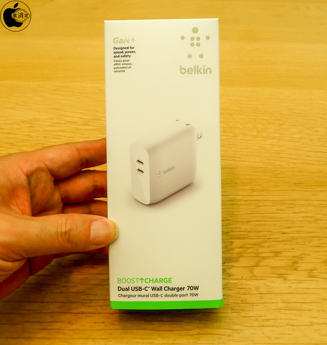Belkin BOOST↑Charge Pro Dual USB-C Wall Charger 70W