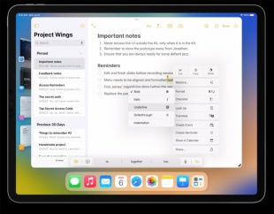 Adopt desktop class editing interactions