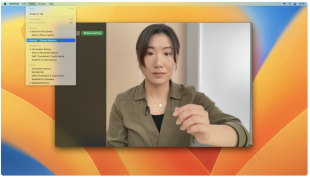 FaceTime：自動カメラ選択モード