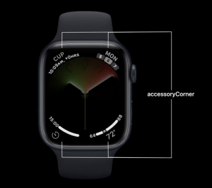 watchOS 9：accessoryCorner