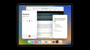 iPad でマルチタスク中にビデオ通話
