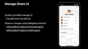 Maanage Share UI