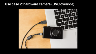 USB ビデオクラス (UVC) カメラ