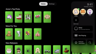tvOS 16のユーザー切り替え
