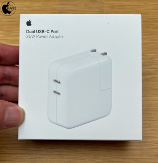 Apple デュアルUSB-Cポート搭載35W電源アダプタ