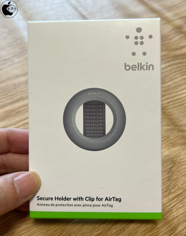 Belkin AirTag用クリップ付きセキュアホルダー