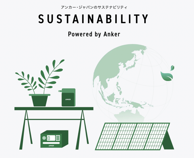SUSTAINABILITY Powered by Anker