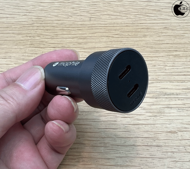 mophie Dual USB-C 40W PD Car Charger