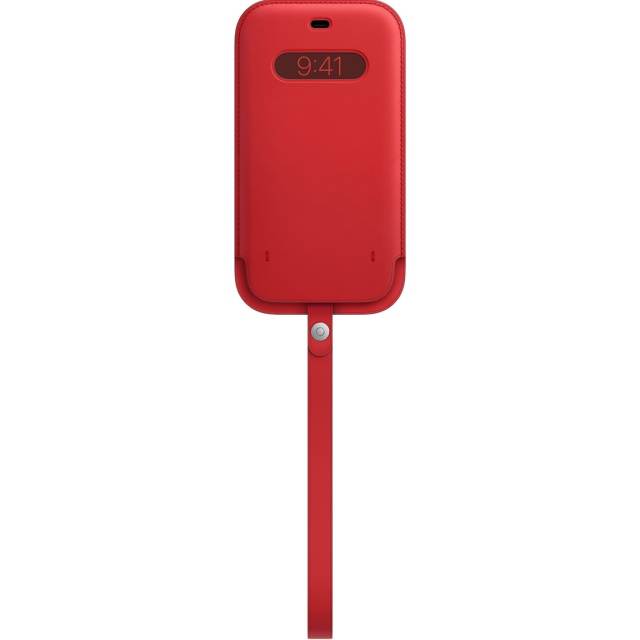 MagSafe対応iPhone 12 Pro Maxレザースリーブ - (PRODUCT)RED