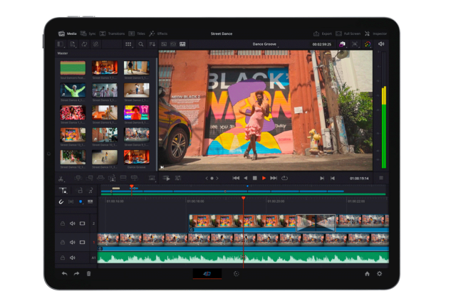 DaVinci Resolve for iPad