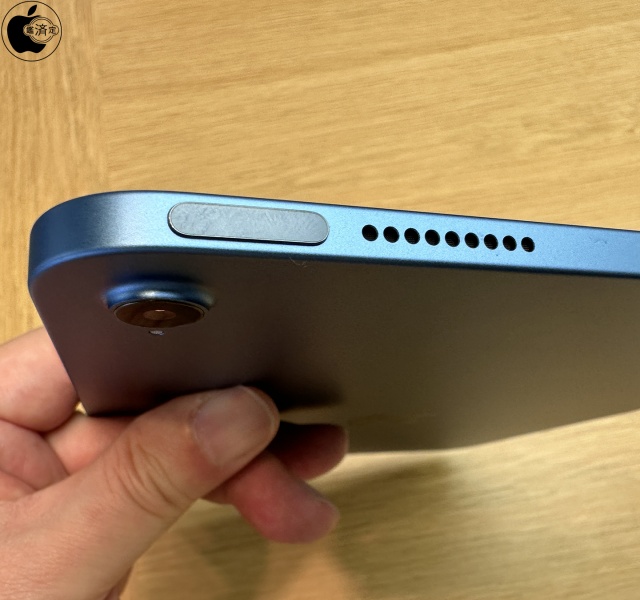 iPad (第10世代)：Touch ID