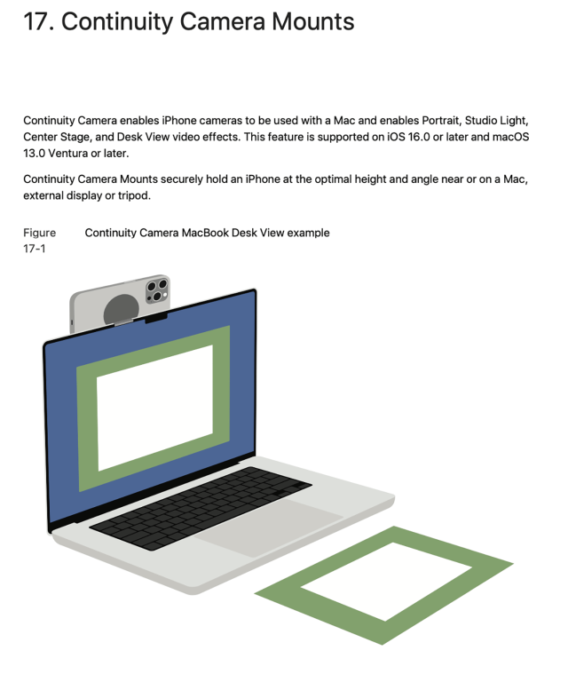 Continuity Camera Mounts