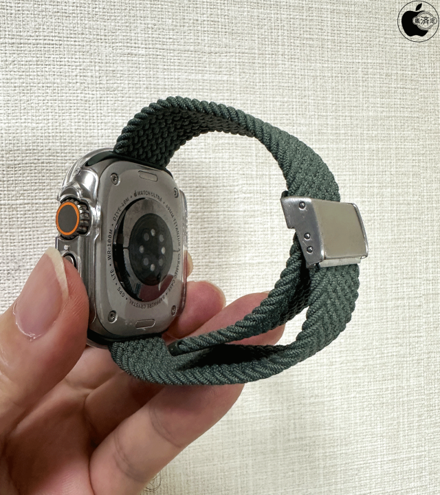 Apple Watch用シリコーン糸混紡バンド