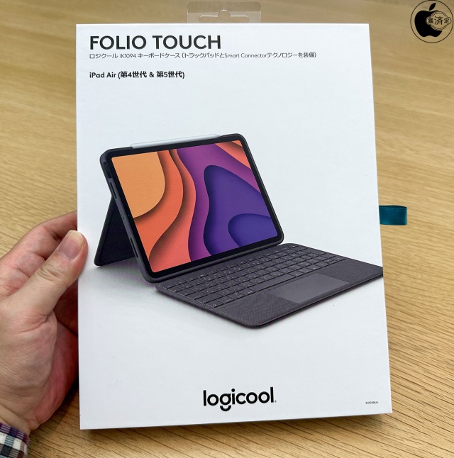 Logicool Folio Touch Keyboard Case with Trackpad for iPad Air（第5世代）