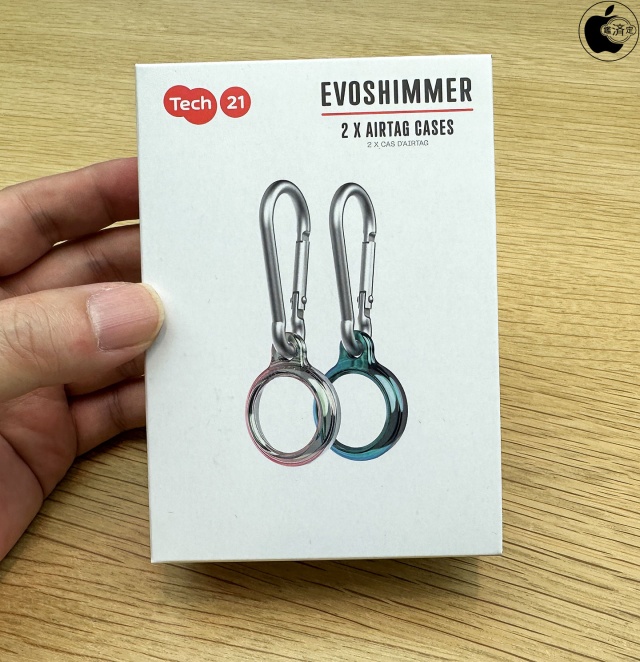 Tech21 Evo Shimmer case for AirTag（2個入り）