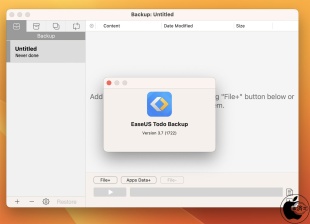 EaseUS Todo Backup for Mac 3.7