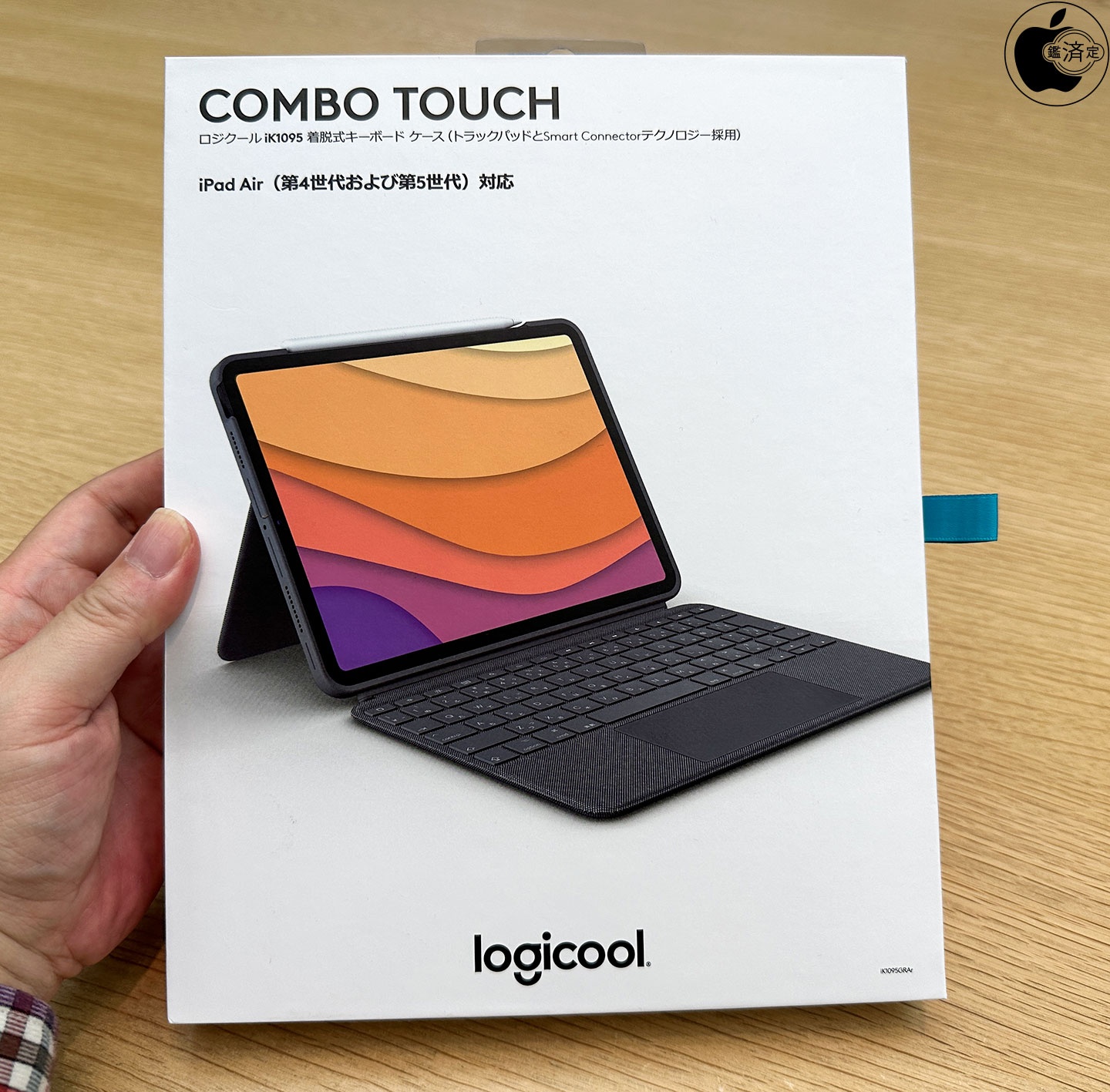 開封のみ未使用iPad Air4.5ロジクールCOMBO TOUCH キーボード-